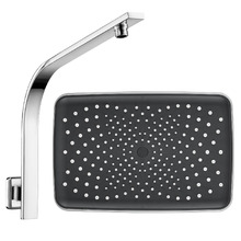 Ottimo 300mm Swivel Rectangular Shower Arm & Head